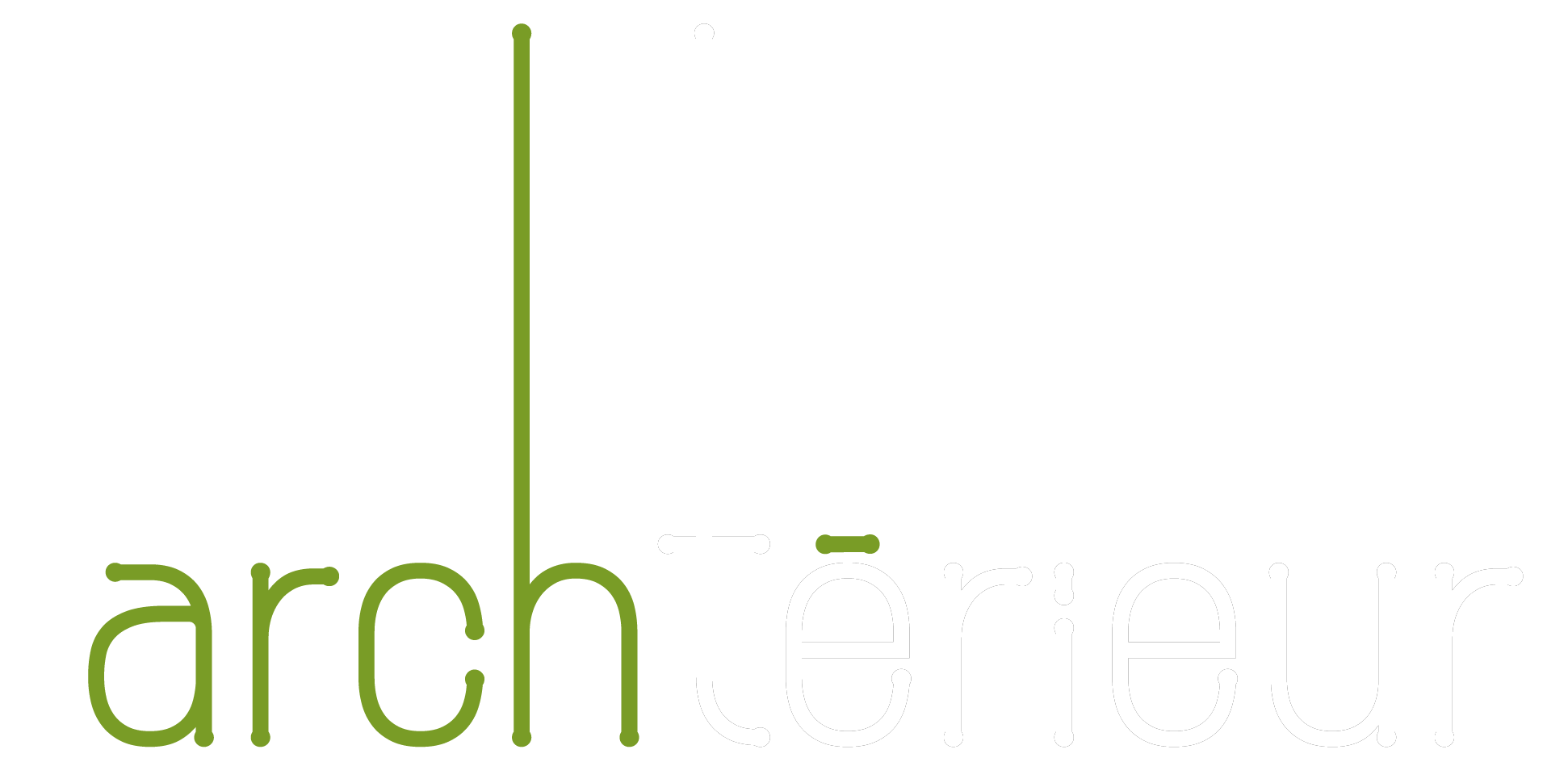 Logo Archterieur Architect Interieur Annecy - blanc