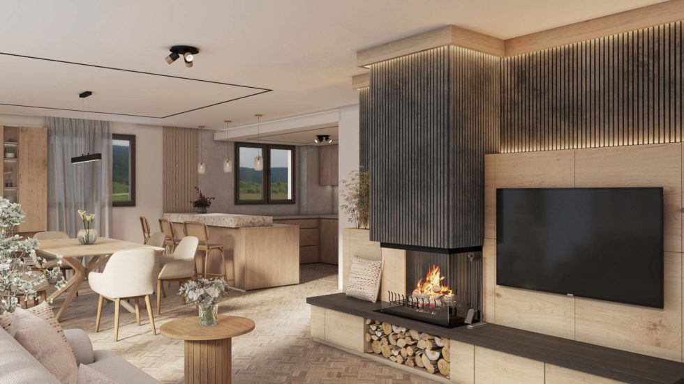 Étude de Cas: Le design intérieur d'un chalet: du rêve à la réalité ...