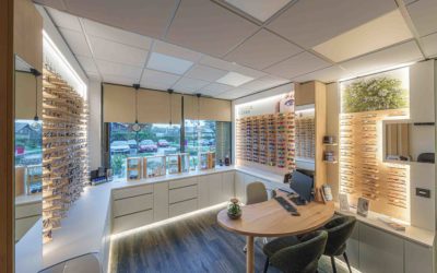 Rénovation d’un magasin d’optique avec le charme du design scandinave