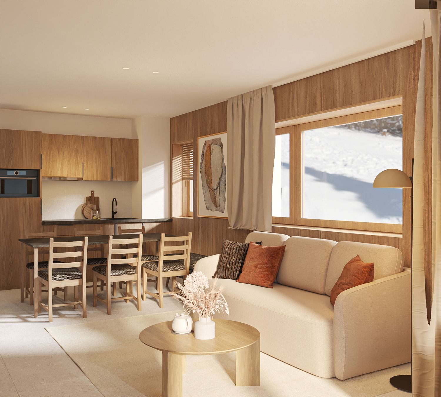 amenagement hotel alpin Le Grand-Bornand